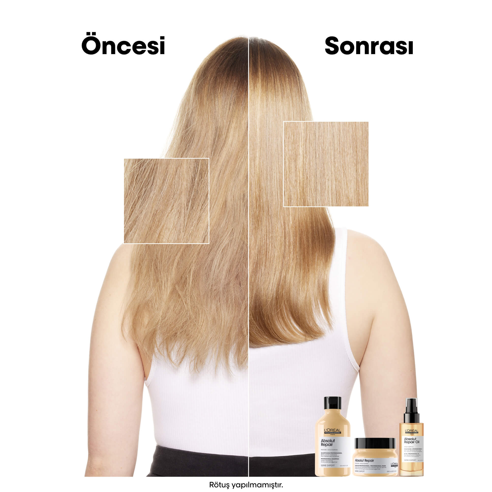 Absolut Repair Şampuan 500ml 3 Absolut Repair Şampuan 500ml - Görsel 3
