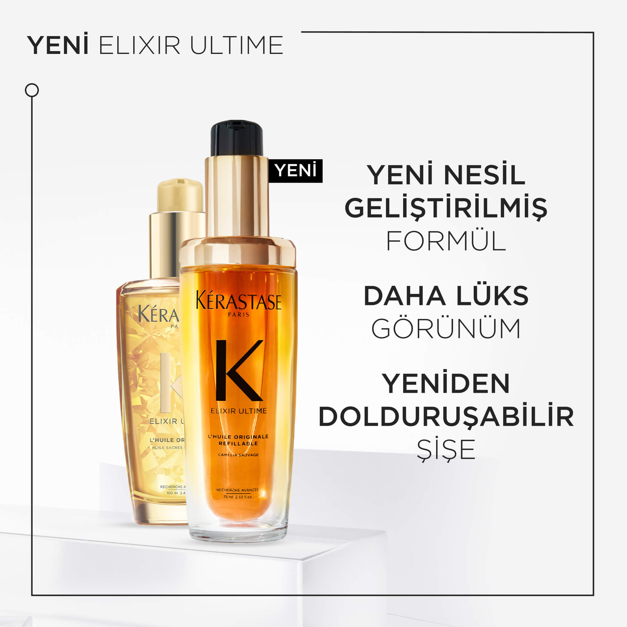 Elixir Ultime Yeniden Doldurulabilir Saç Yağı 75ml 11 Elixir Ultime Yeniden Doldurulabilir Saç Yağı 75ml - Görsel 11