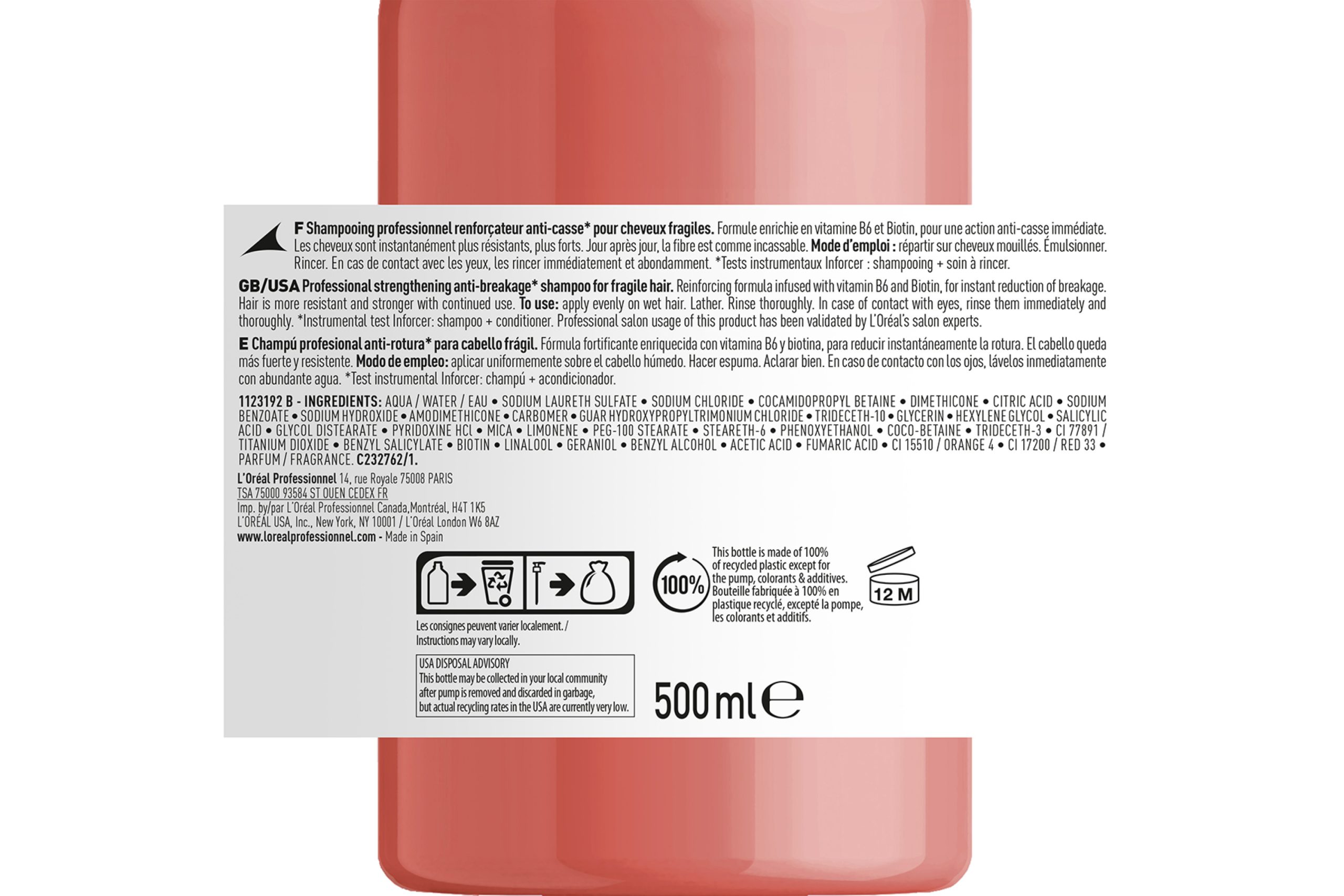 Inforcer Şampuan 500ml 7 Inforcer Şampuan 500ml - Görsel 7