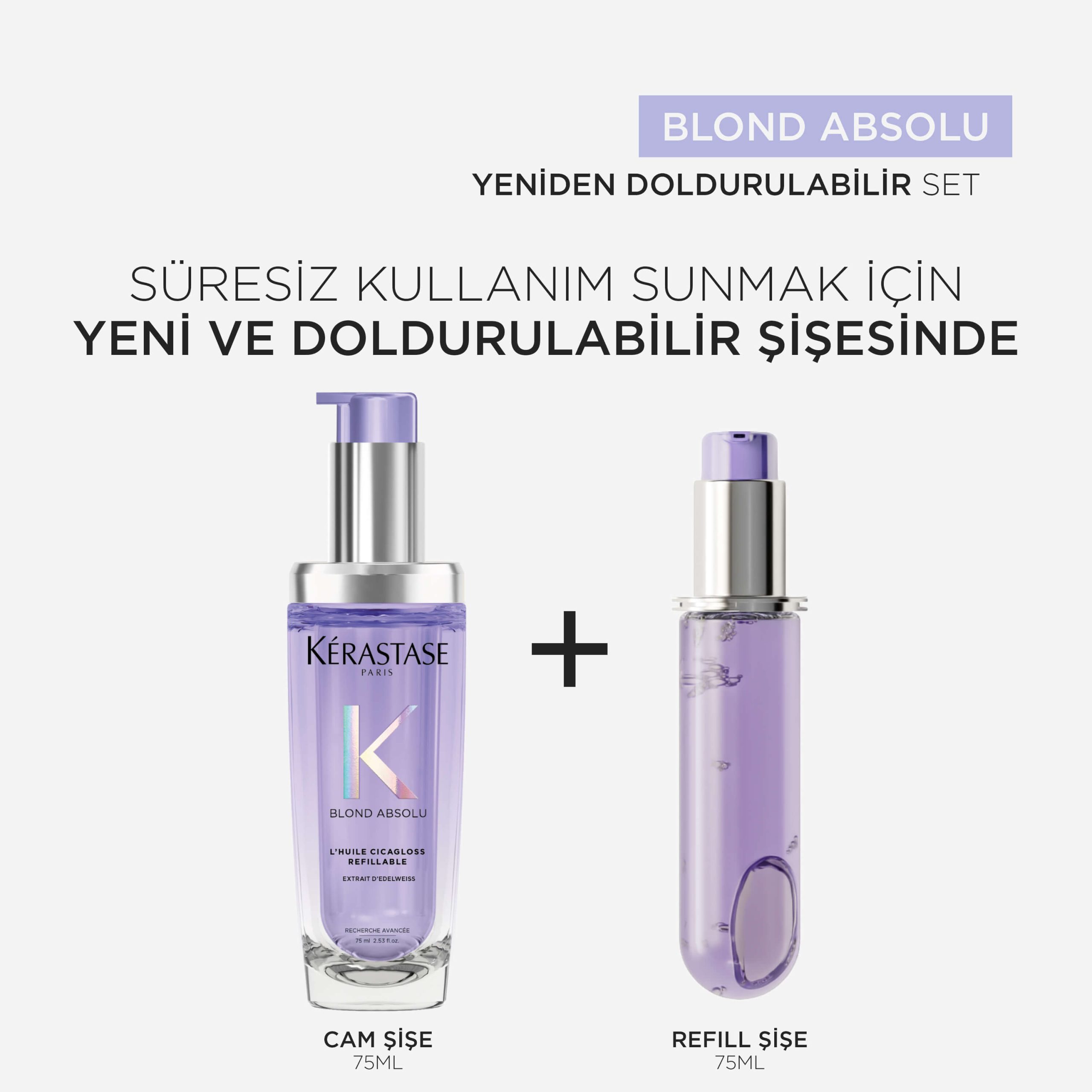 Yeniden Doldurulabilir L'huıle Cıcagloss Saç Yağı 6 Yeniden Doldurulabilir L'huıle Cıcagloss Saç Yağı - Görsel 6