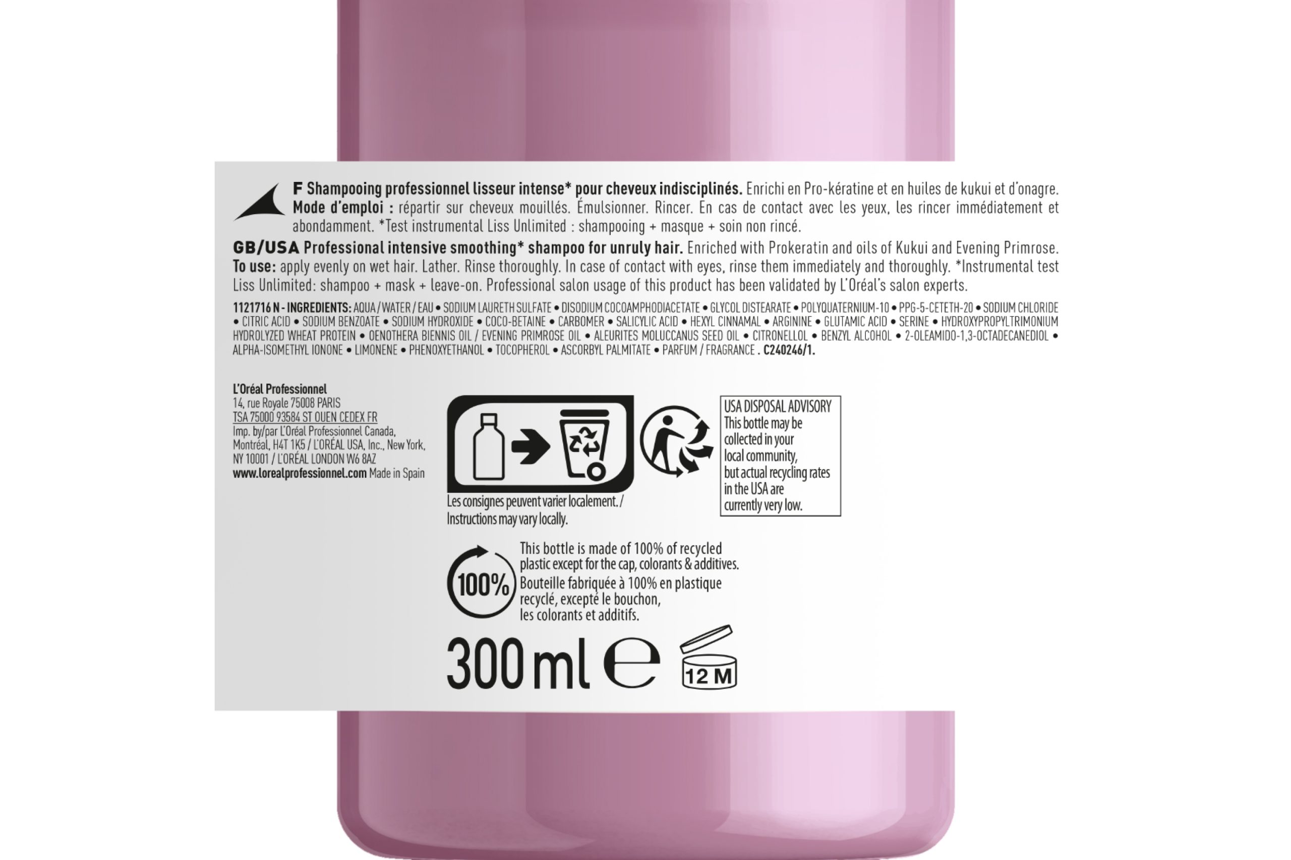 Liss Unlimited Şampuan 300ml 6 Liss Unlimited Şampuan 300ml - Görsel 6