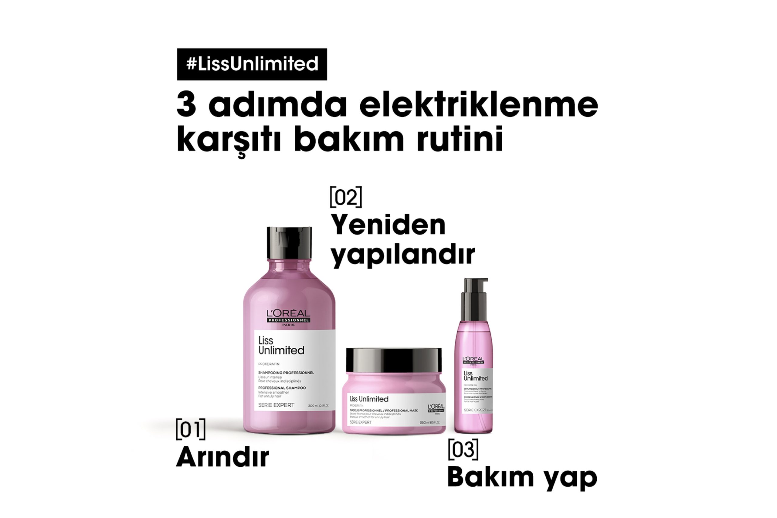 Liss Unlimited Şampuan 300ml 3 Liss Unlimited Şampuan 300ml - Görsel 3