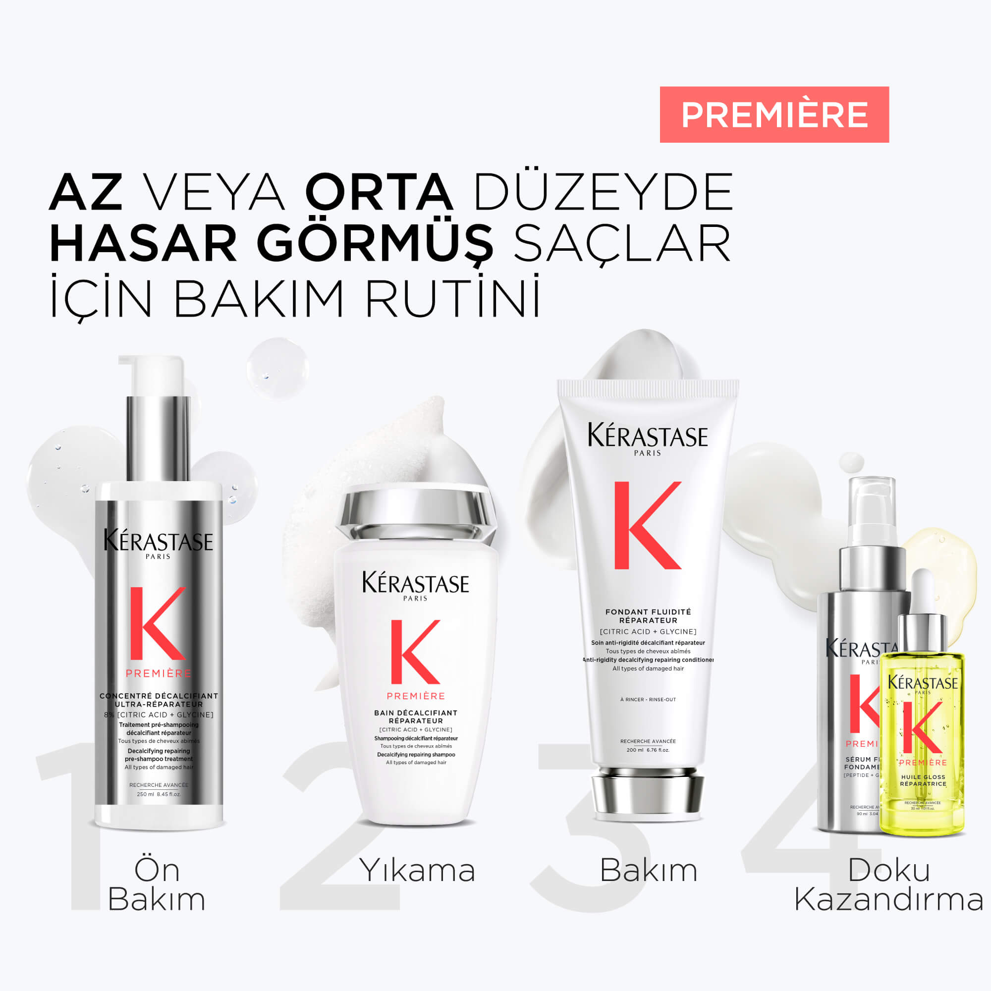 Premiere Fondant Fluidité Réparateur Conditioner 200ml 8 Premiere Fondant Fluidité Réparateur Conditioner 200ml - Görsel 8