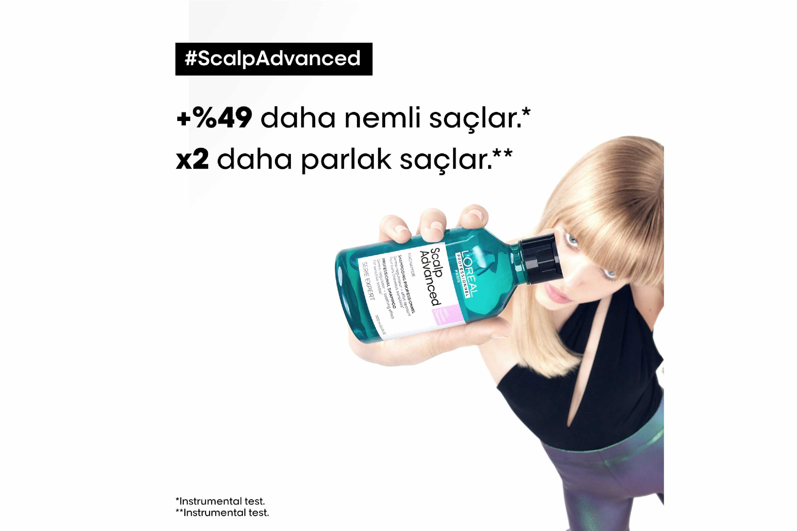 Scalp Advanced Hassas Saç Derisi İçin Profesyonel Şampuan 500ml 4 Scalp Advanced Hassas Saç Derisi İçin Profesyonel Şampuan 500ml - Görsel 4