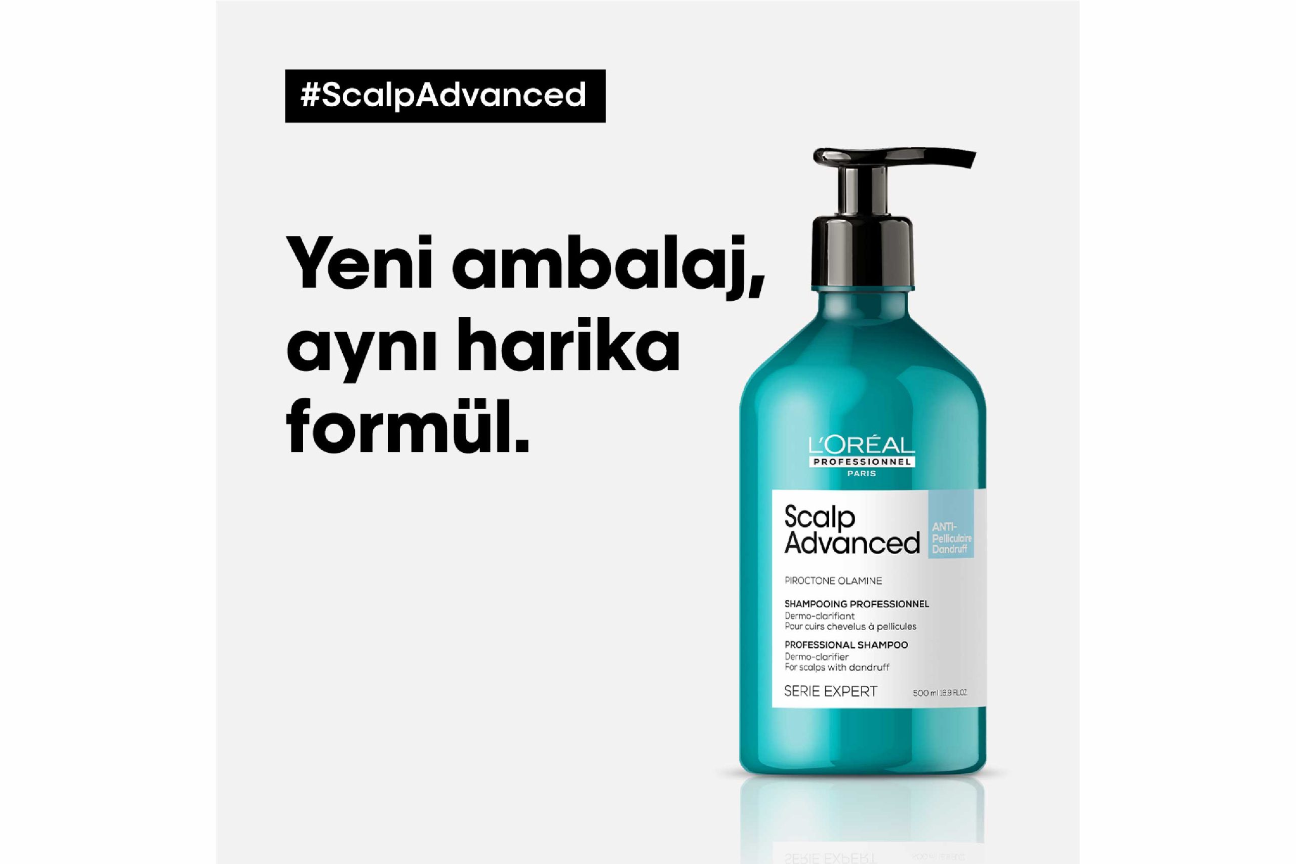 Scalp Advanced Kepek Karşıtı Profesyonel Şampuan 500ml 6 Scalp Advanced Kepek Karşıtı Profesyonel Şampuan 500ml - Görsel 6